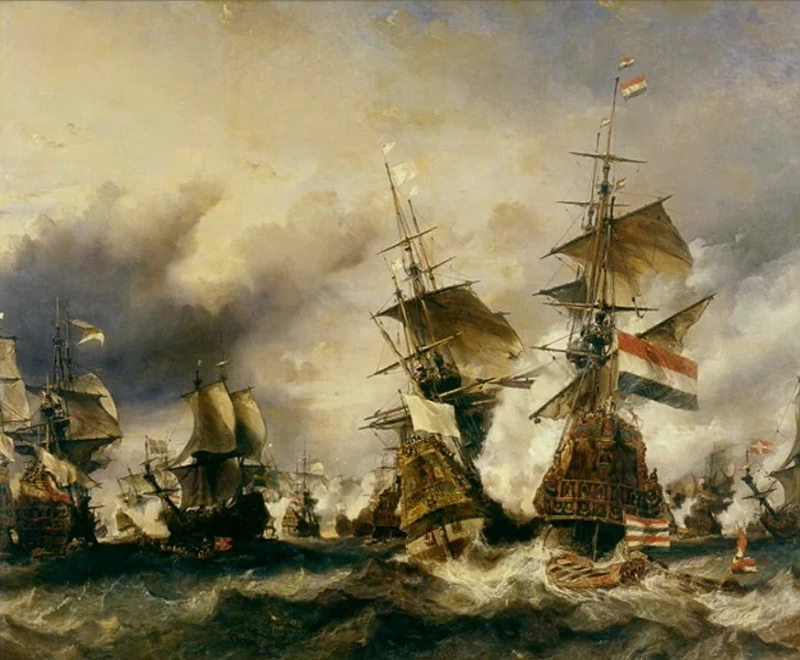 Combattimento di Texel 1694 - Musee National de la Marine, Paris